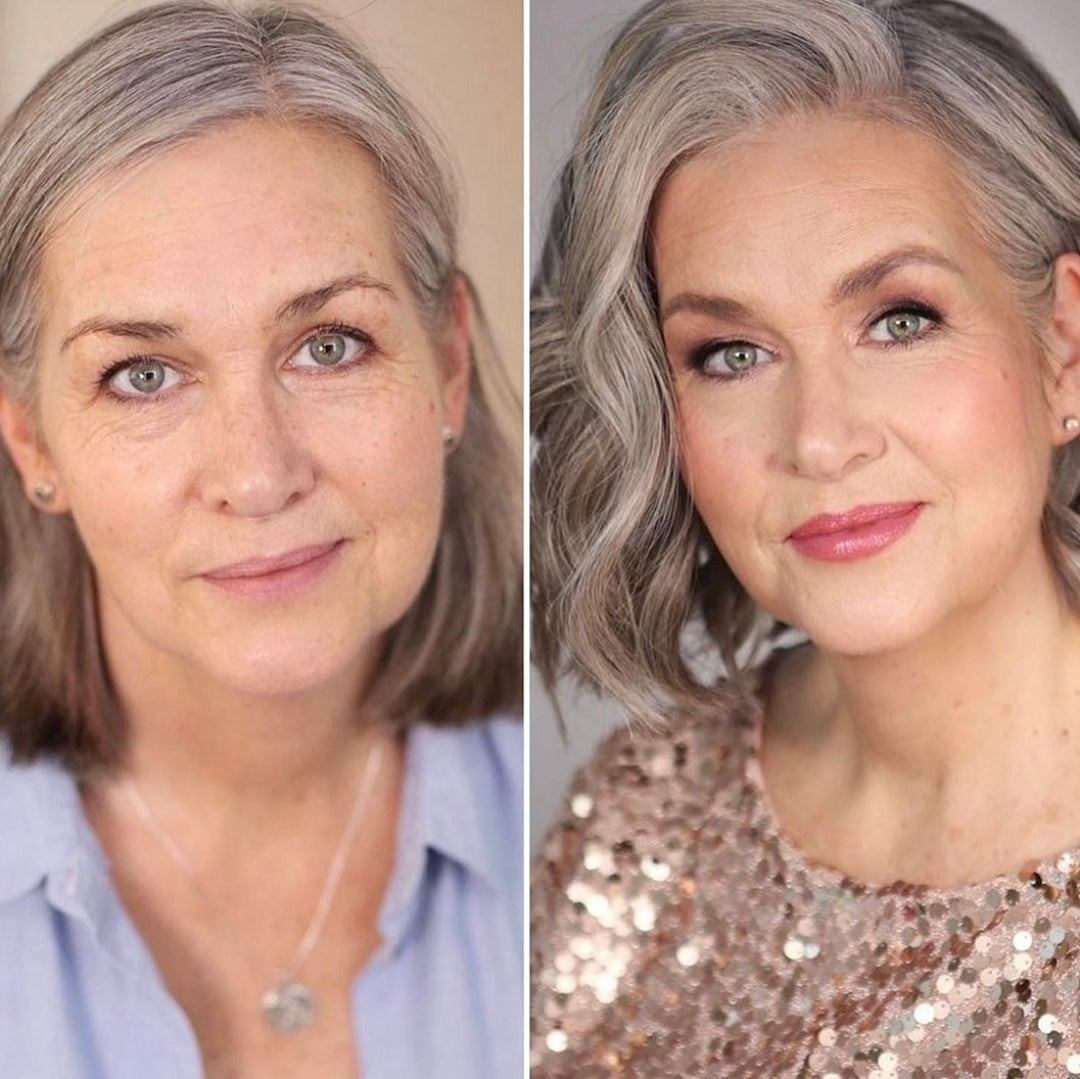 Image d'un Avant/Après Fard à joues et lèvres en crème ARTIST