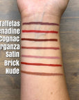 Swatch des couleurs du crayon méchanique ARTIST