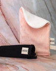 Image du gant De Toilette rose et noir ARTIST