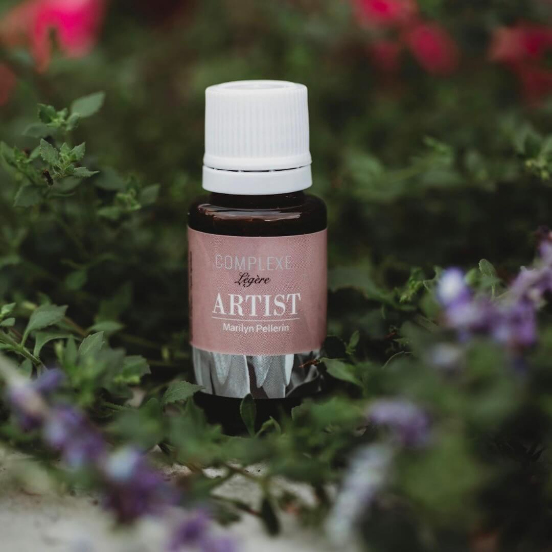 Image de la bouteille d'huile essentielle complexe légère ARTIST