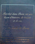 Image du dos de la palette Mini Belle de Paris ARTIST