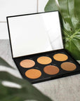 Image de la palette de contouring en poudre foncé ARTIST