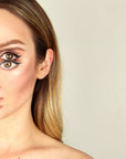 Image de maquillage illusion fait par Cynthia Dulude avec sa palette