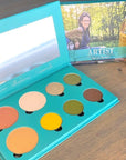 Image rapprochée de la palette Kassiopeia ARTIST