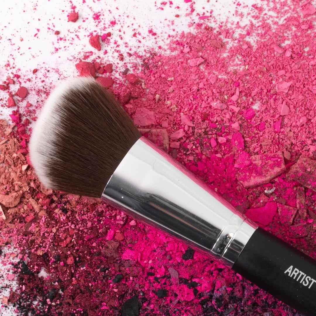 Pinceau Biseauté Avon Pour Poudre Libre, Pressée Ou Perles - Neuf