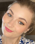 image d'un visage avec faux-cils sublime