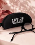 image de la lunette de maquillage noie et son étui