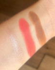 les trois couleurs sur la peau