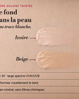 image et explications de la texture de la teinte solaire artist
