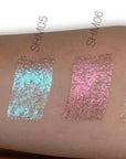 Image echantillon de couleur Paillettes liquides chatoyantes -