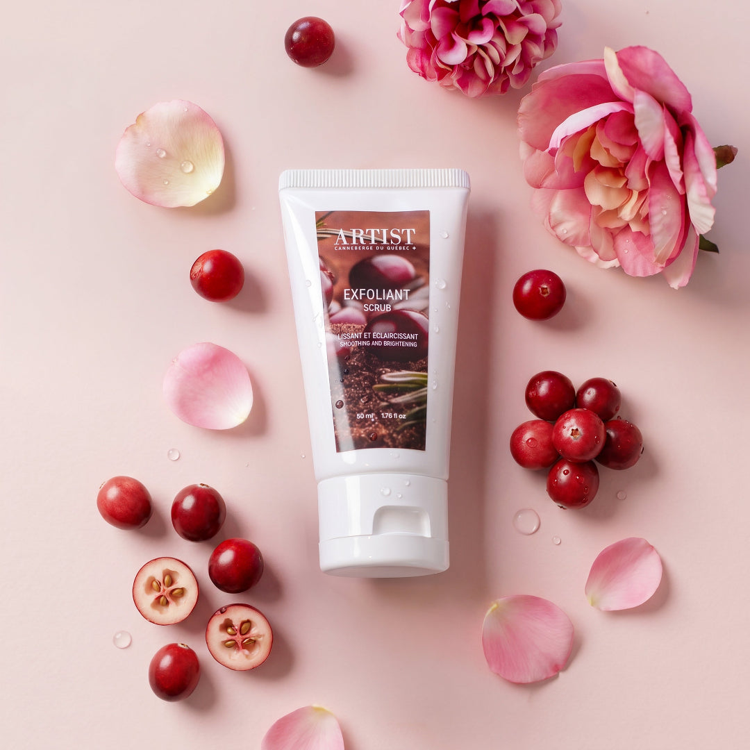 image de l'exfoliant à la canneberge forfait régulier