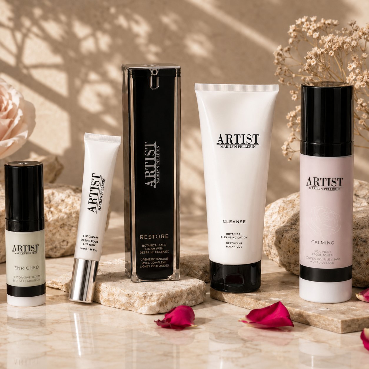 Image de l'ensemble peau sèche