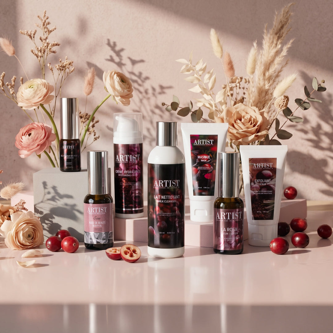 Image de l'ensemble peau déshydratée