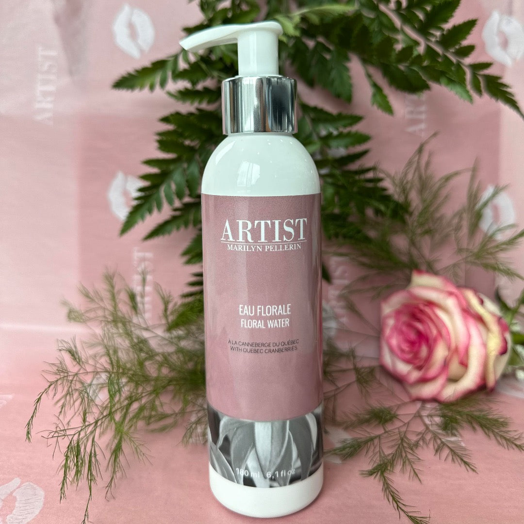 Image de l'Eau florale à la canneberge du Québec ARTIST 180ml