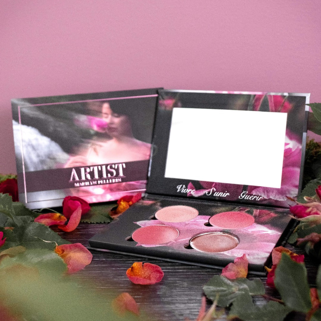 Palette de maquillage Pétales de roses ARTIST