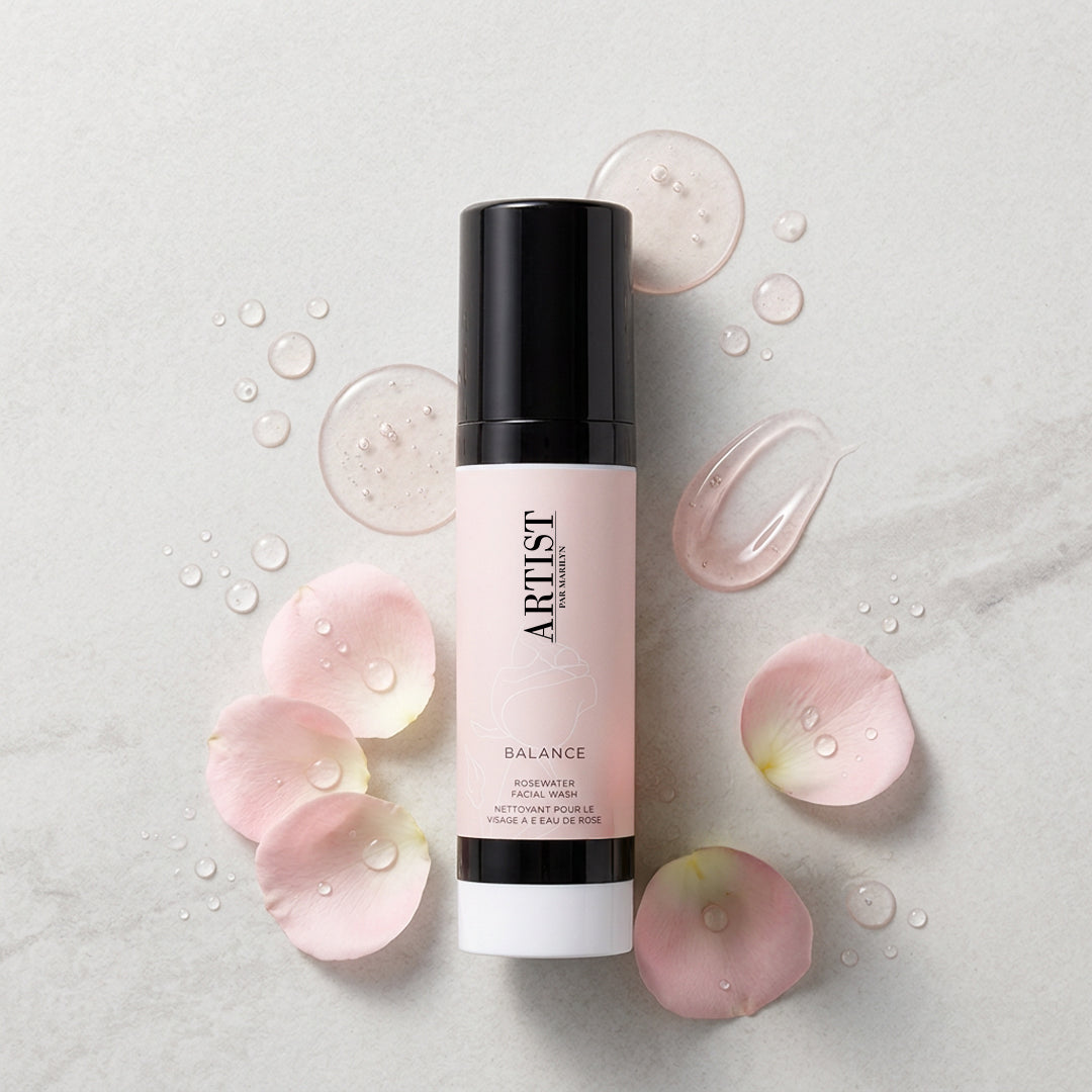 Image du nettoyant gel à l'eau de rose