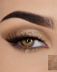 image d'un oeil avec paillettes liquides Aurore902