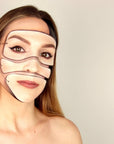 Image de maquillage illusion fait par Cynthia Dulude avec sa palette
