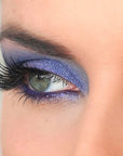 Image rapprochée de maquillage fait avec la palette EAU ARTIST
