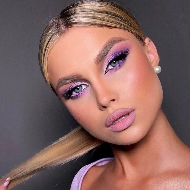 Image inspiration maquillage de la palette Ether