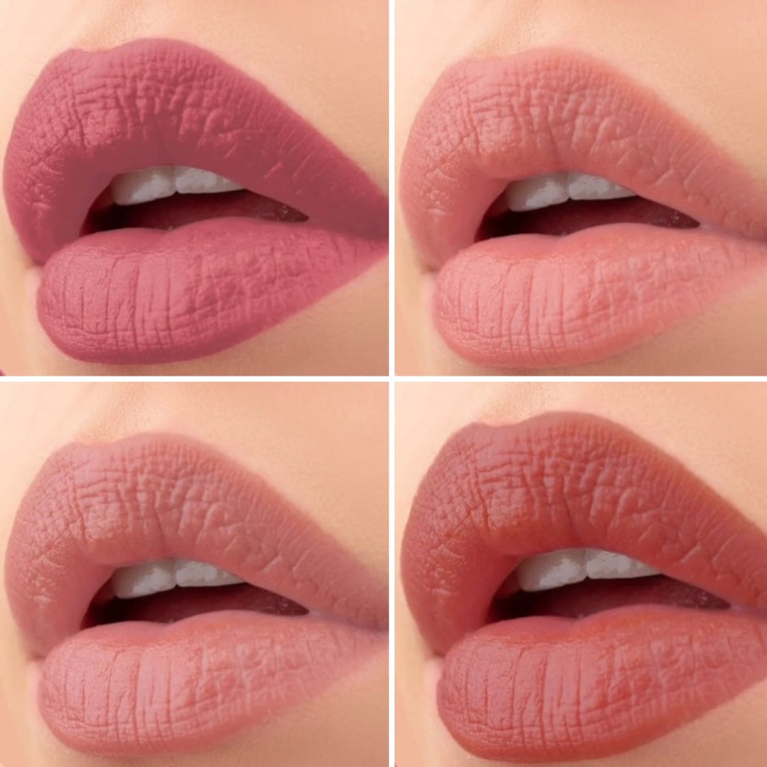 Image de 4 couleurs roses chauds