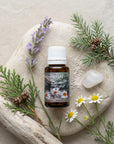 image de l'huile essentielle complexe delicate