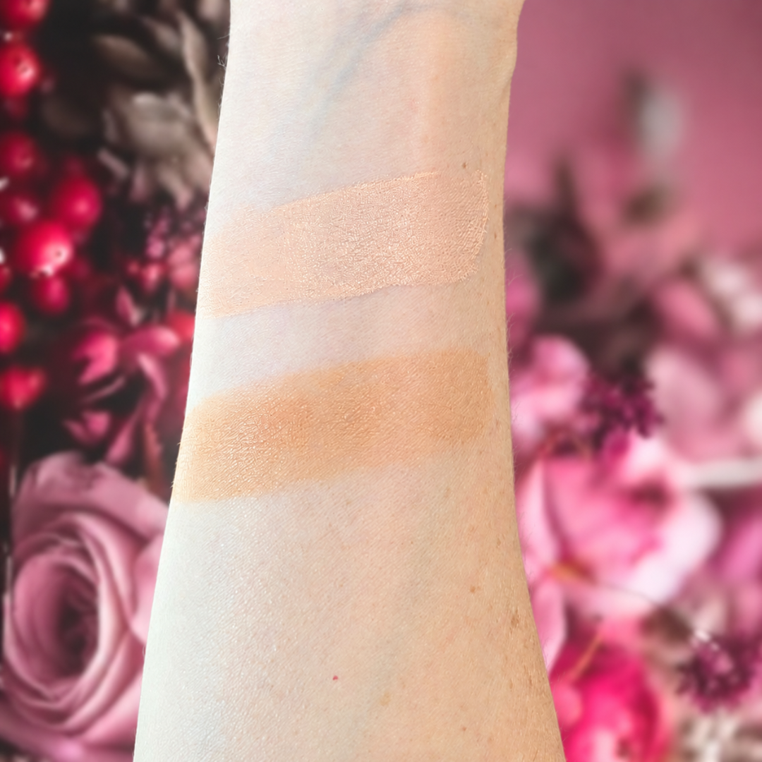 image des échantillons de couleur de la teinte solaire ARTIST sur un bras