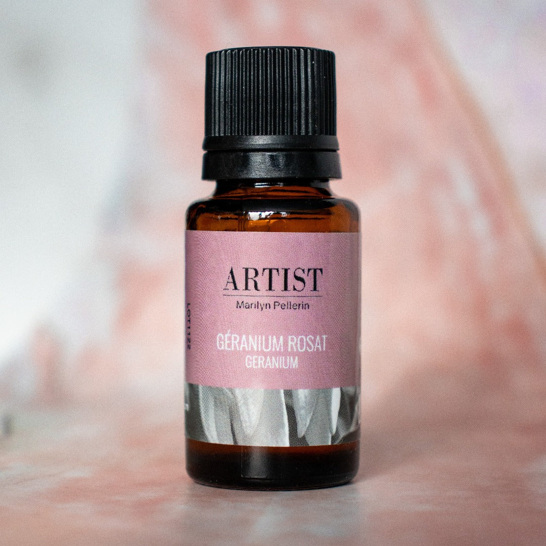 Huile essentielle ARTIST - Géranium rosat biologique